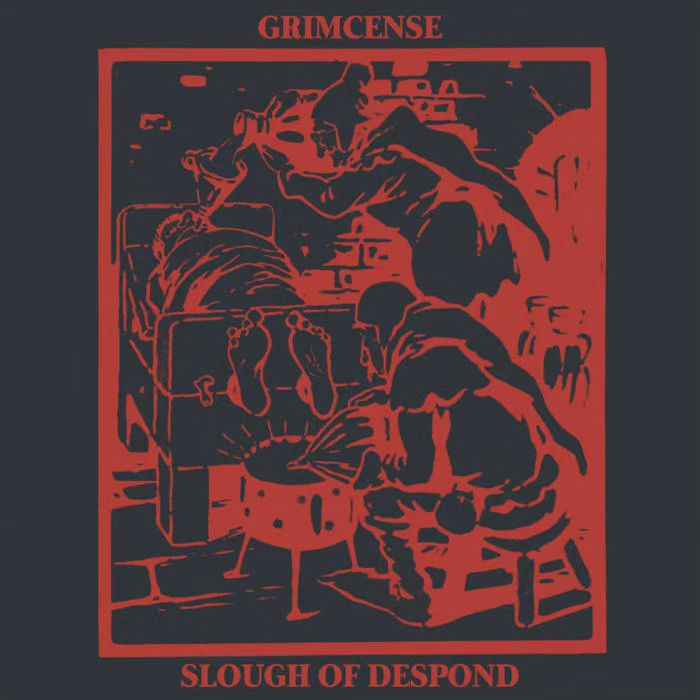 Ixiol Productions Back Catalogue Picker (2021-2024) LP Vinyl (LP or EP) July 2023- IXP078 - GRIMCENSE - SLOUGH OF DESPOND 7" EP