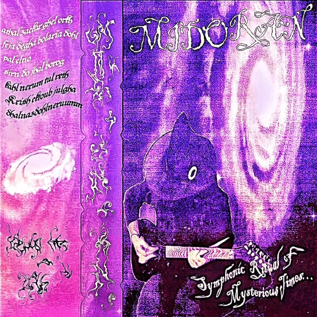 Ixiol Productions Back Catalogue Picker (2021-2024) LP Vinyl (LP or EP) March 2024- IXP099 - MIDORAN - SYMPHONIC RITUAL OF MYSTERIOUS TIMES LP