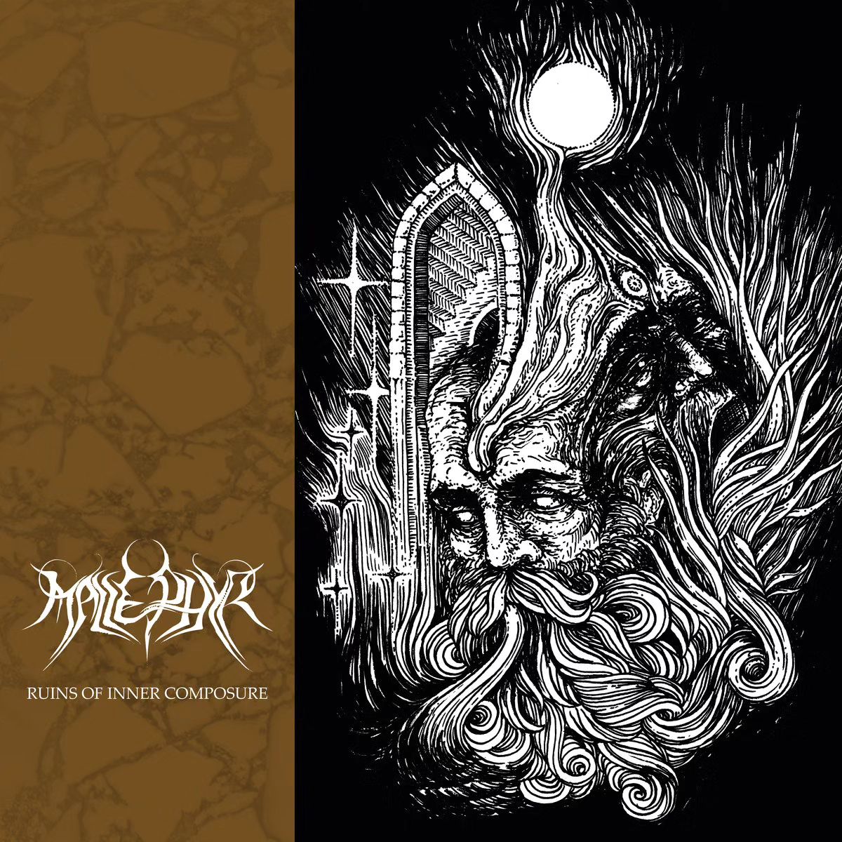 Ixiol Productions Back Catalogue Picker (2021-2024) LP Vinyl (LP or EP) May 2024- MALLEPHYR - RUINS OF INNER COMPOSURE LP