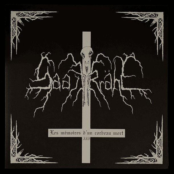 MARCH 2025 VARIOUS LABEL PREORDERS LP SAATKRÄHE - Les mémoires d'un corbeau mort Pt. IV - DLP (color:black)