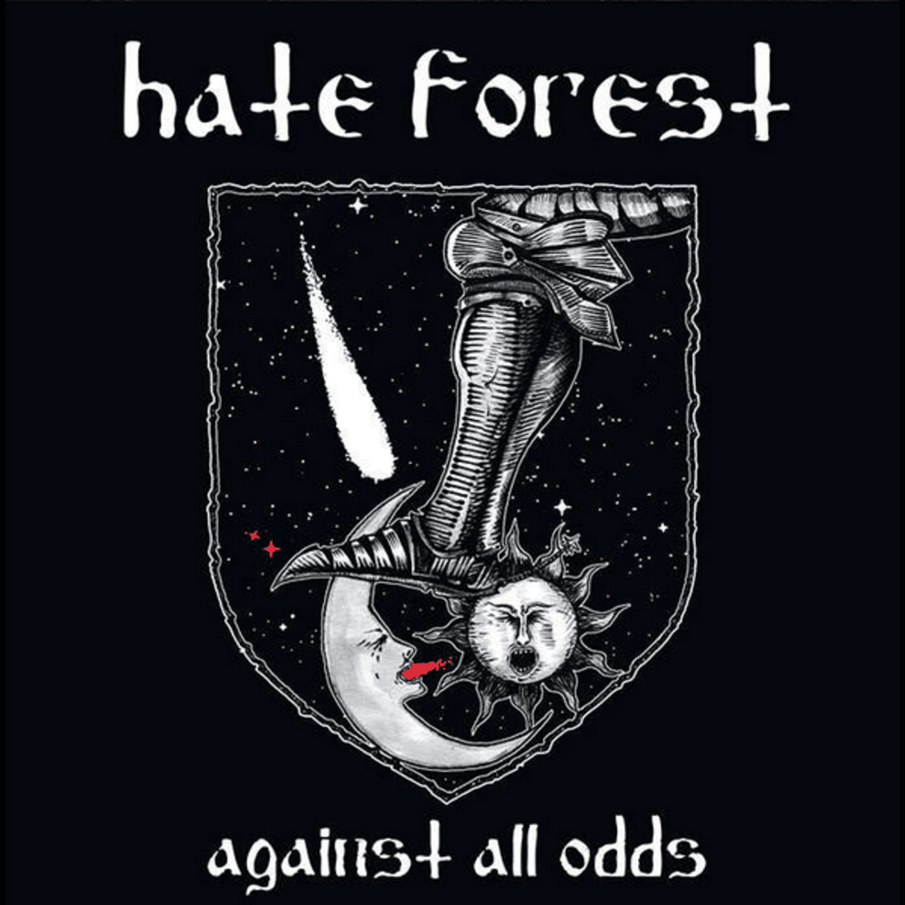 MAY 2025 PREORDER PICKER PAGE FOR VARIOUS LABELS LP H4te Forest- Against All Odds LP (black/red marble)