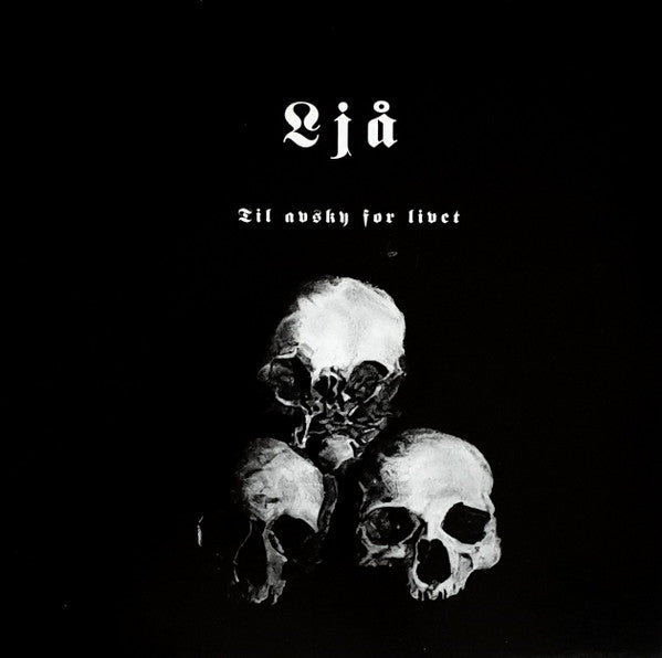 MAY 2025 PREORDER PICKER PAGE FOR VARIOUS LABELS LP LJA (LJÅ) Til Avsky For Livet. Marble Vinyl LP red