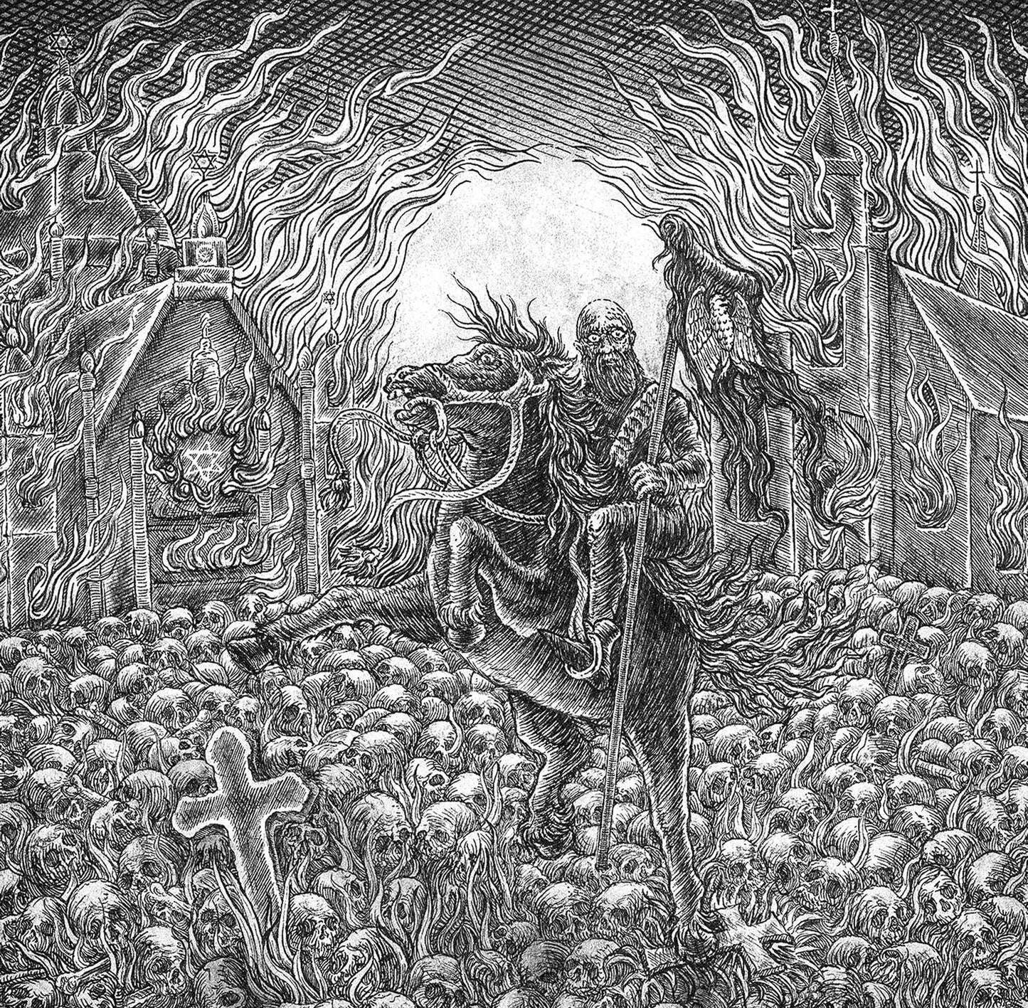 MPR JULY 2025 BATCH PICKER LP DIABOLICAL FULLMOON - Desecrating the sign of Christ LP new mini-album- VINYL