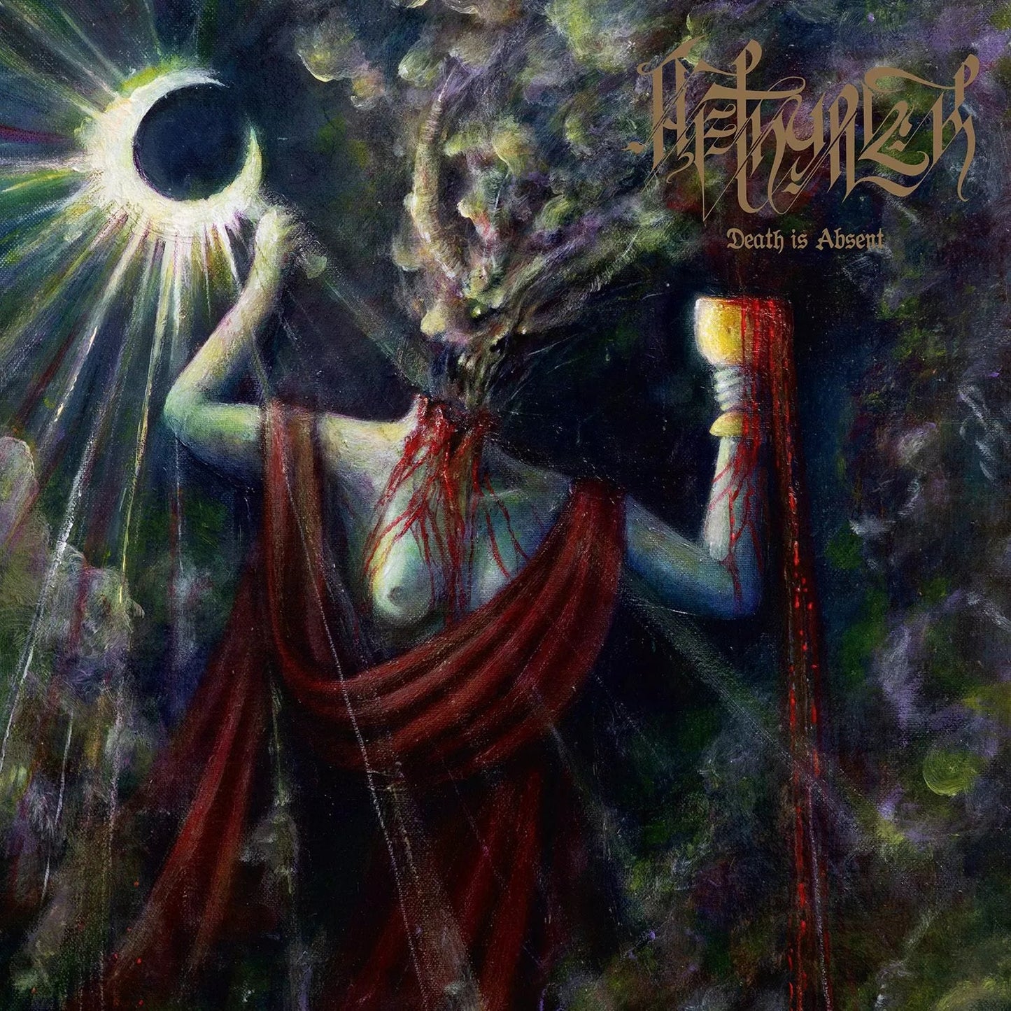 Various October 2024 VIP Preoders (DTB, Devils Exlirs, Osmose, and more) LP Aethyrick- Death is Absent 12" LP (Noevdia)