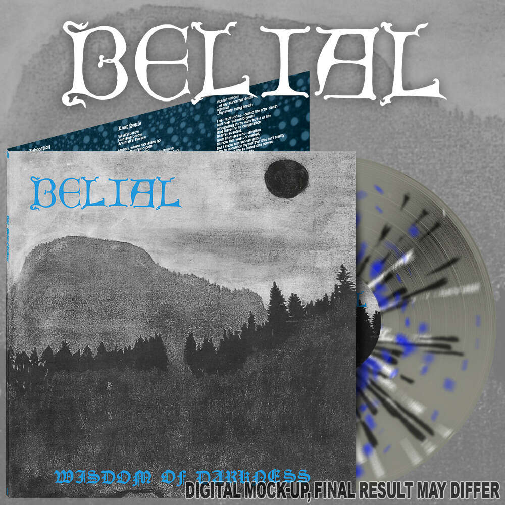 Belial-  Wisdom of Darkness LP or  bundle with Never Again LP   