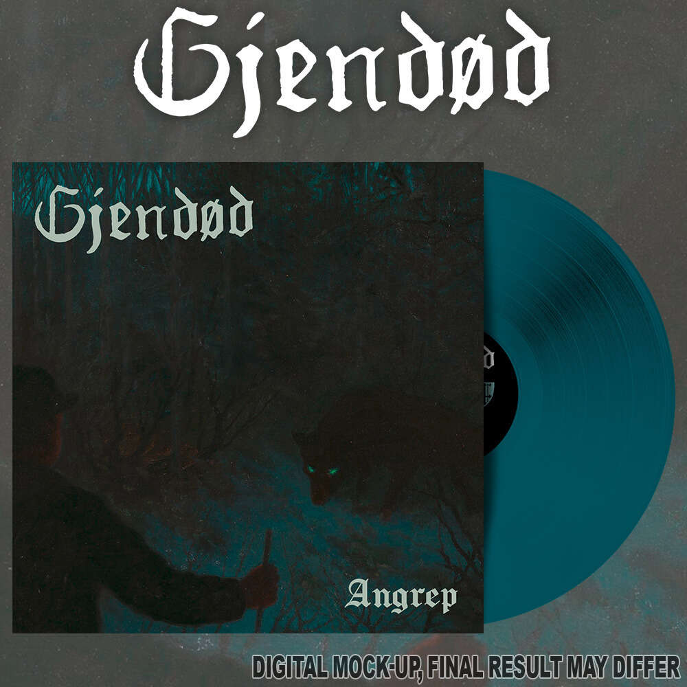 GJENDOD (GJENDØD) - Angrep LP (sea blue vinyl) LP   