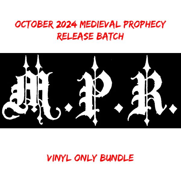 Medieval Prophecy October 2024  Product or Bundle Picker (Copy) LP  Vinyl ONLY Bundle (LPs, ep) 