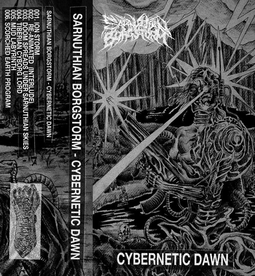 GOATOWA FEBRUARY 2024 Product Picker LP  DEMOGOAT Sarnuthian Borg Storm (Aus) - Cybernetic Dawn - MC 