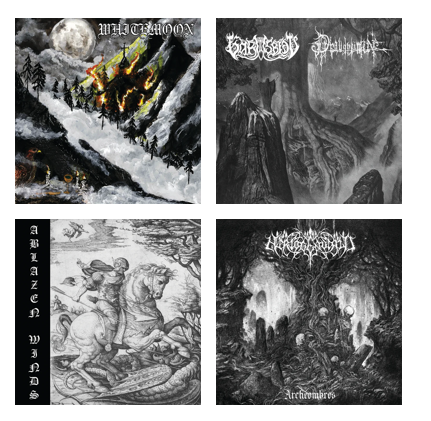 MPR JUNE CD BUNDLE #2 (4 titles: Ablazen Winds, WhiteMoon, Hertogenwald, Garmsblod / Darugheimen splot) a2_June 2026 Preorders LP Medieval Prophecy