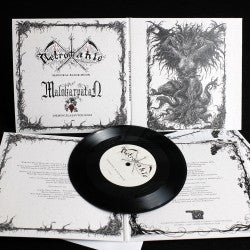 Malokarpatan / Necromante - split EP (7")  , black cover, white cover, or both    