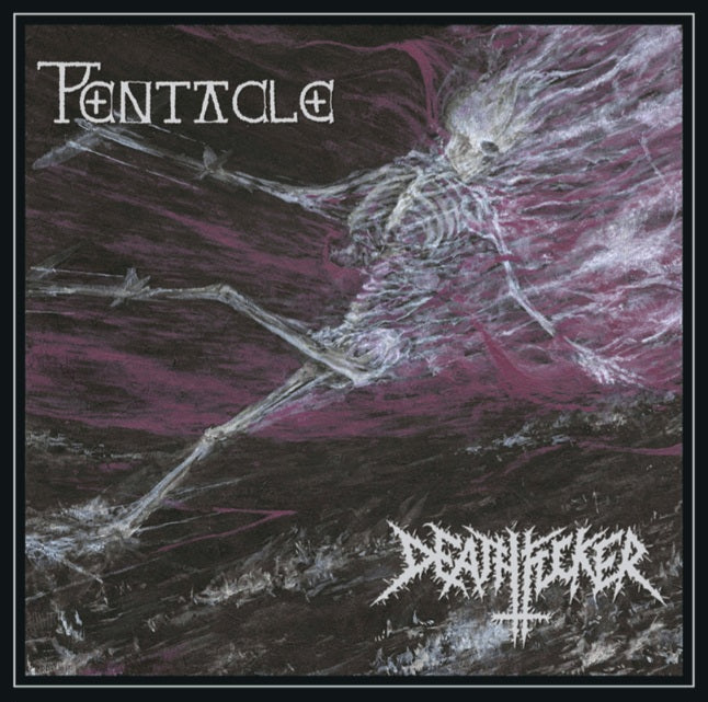 May 2026 new products 1 LP Pentacle / Deathfucker (NL/Ita) "Spawn of the Graveless Deity" Gatefold Split LP