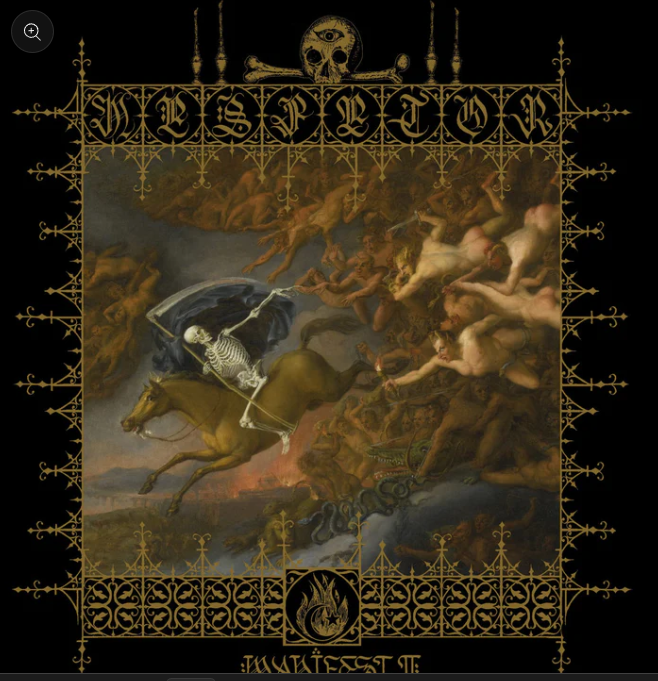 Mesfetor - Manifest II (gold marble ) LP PREORDERS DEC 2025 LP Various