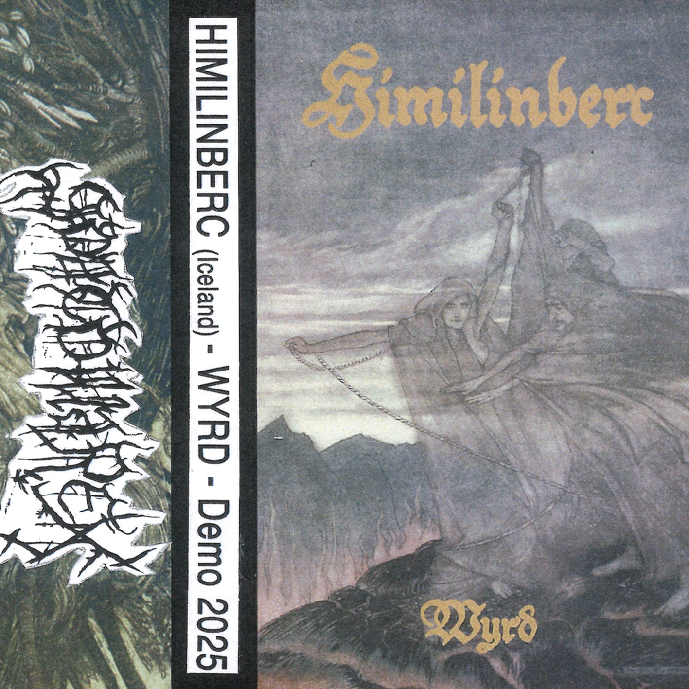 DEMOGOAT 6- DEMOGOAT Himilinberc (Iceland) - Wyrd - Cassette test2jul26v3 LP x123VIP